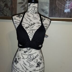 Kona Sol Black Bikini Top